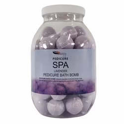 Pedicure/Manicure Organic Bath Fizzies Bubble - LAVENDER (Pack 60pcs)