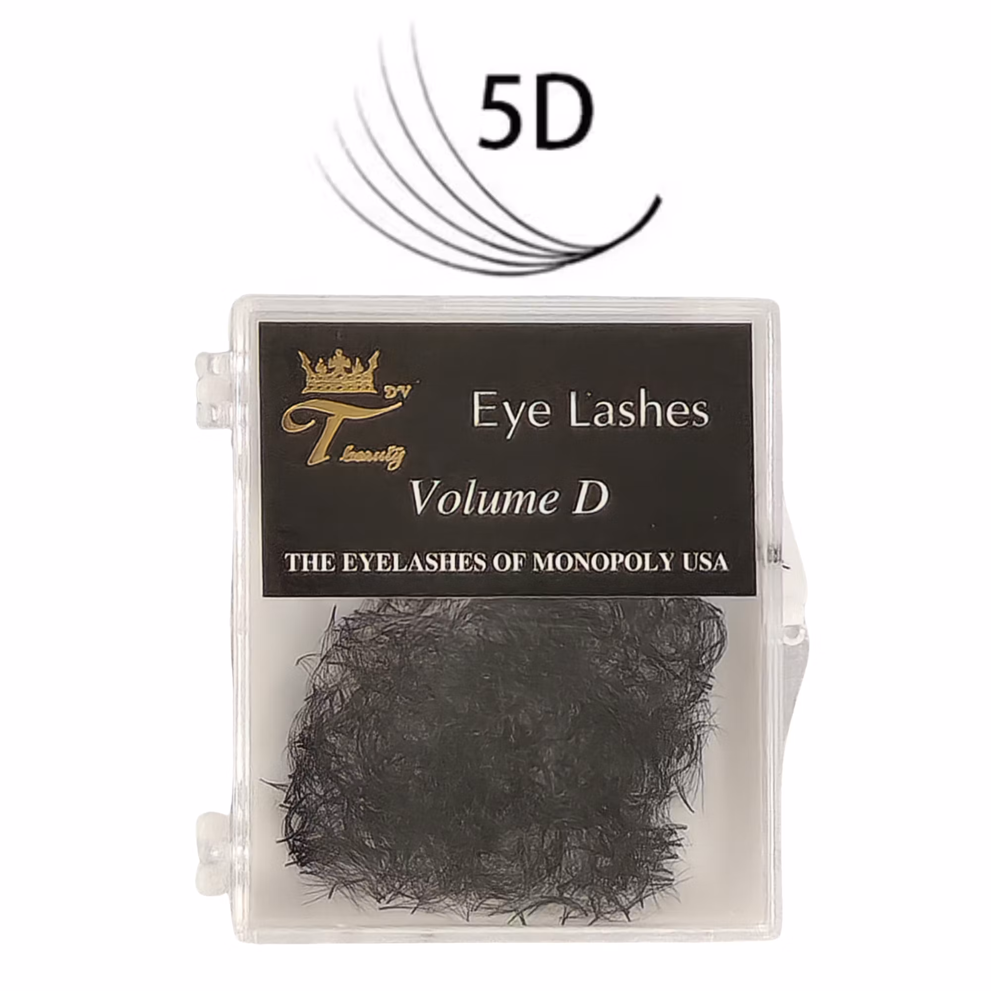 Volume Lashes 1000pcs - 5D 0.07 C-Curl 9mm