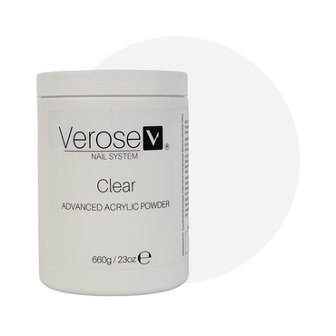 VEROSE ACRYLIC POWDER – CLEAR 650g