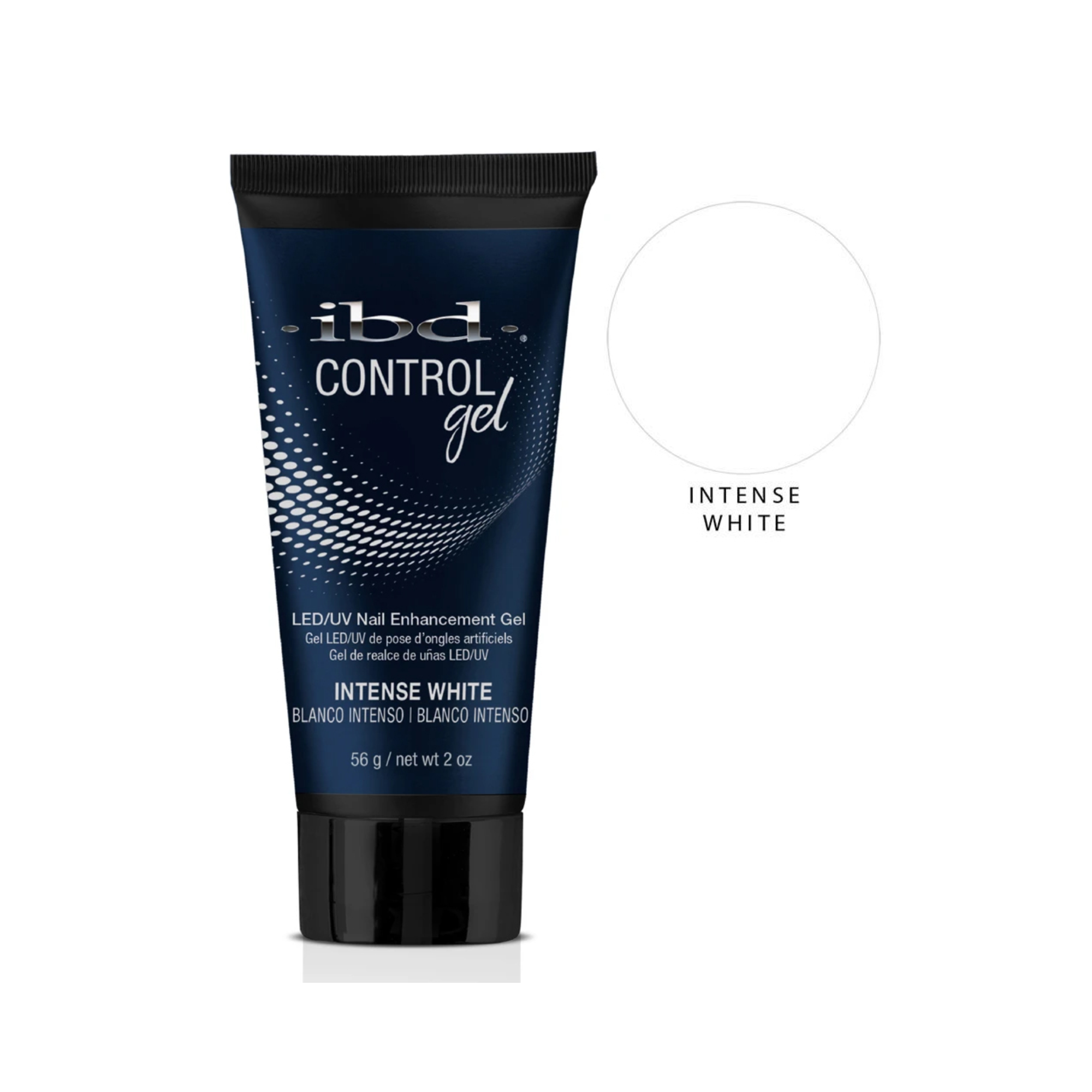 IBD Control Polygel - INTENSE WHITE (2oz/ 56g)