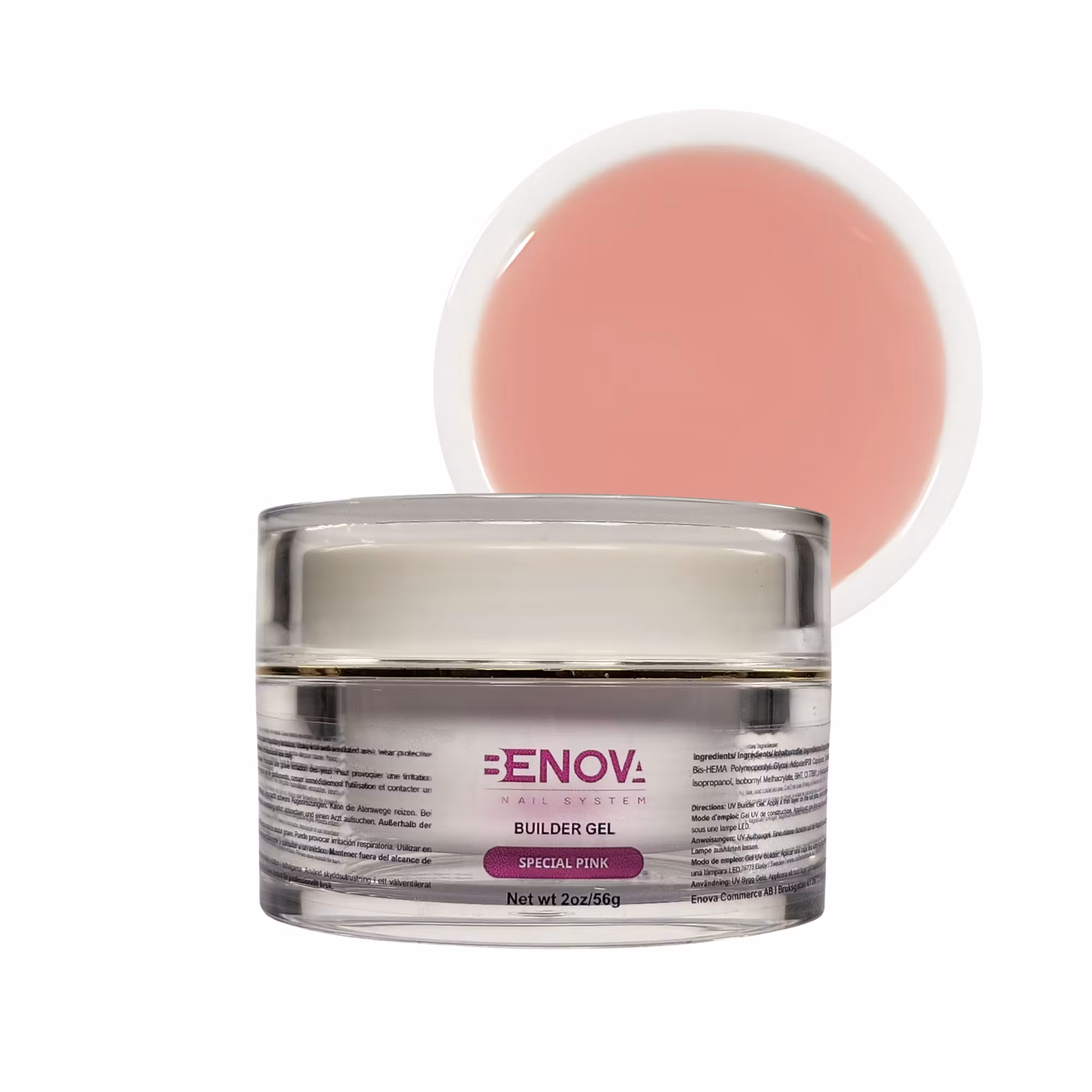 BENOVA Builder Gel - SPECIAL PINK 2oz/56g