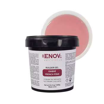 BENOVA Builder Gel - OMBRE FRENCH PINK 1000g