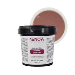 BENOVA Builder Gel - OMBRE DARK PINK 1000g