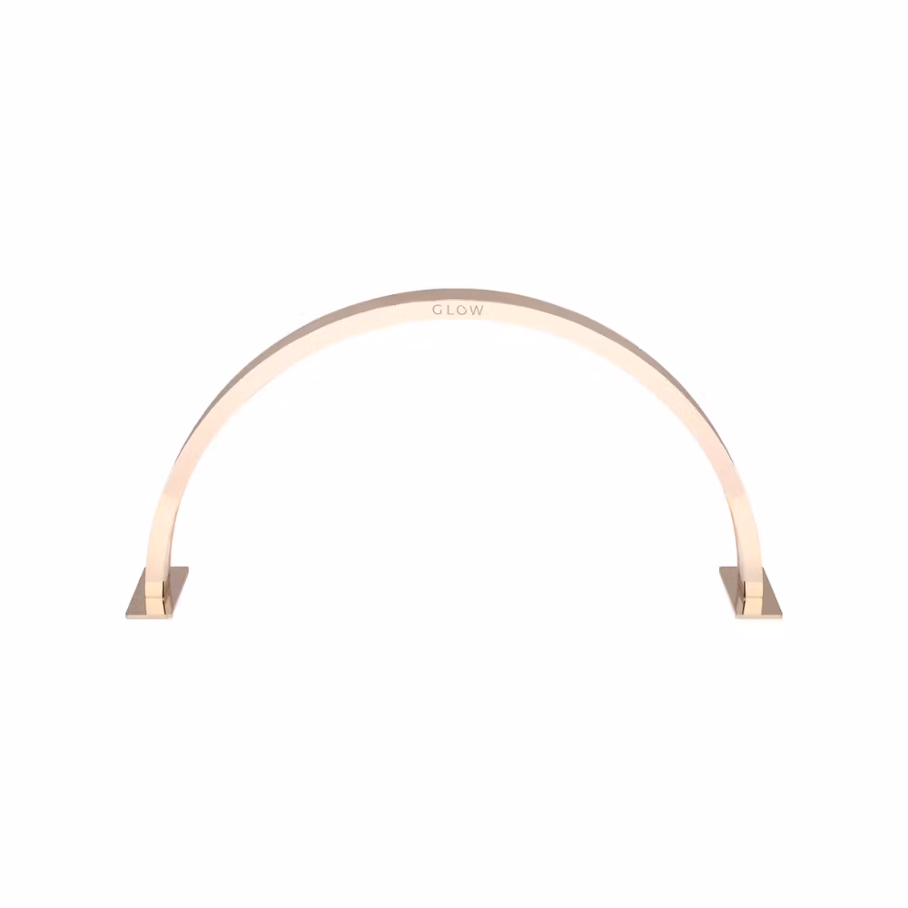 Half Moon LED Nail Desk Lamp - Gold Copper
