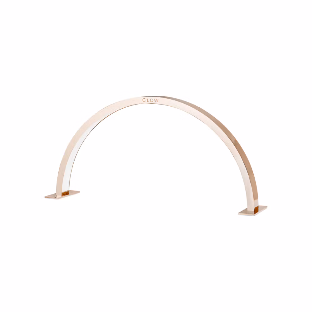 Half Moon LED Nail Desk Lamp - Gold Copper