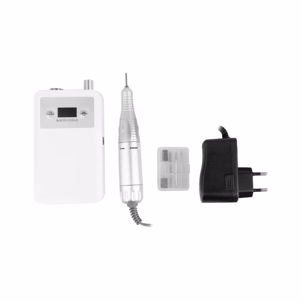 Portable nail drill - White