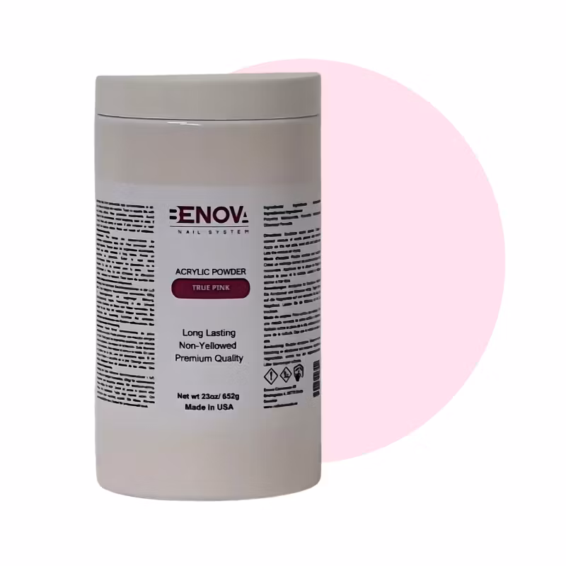 BENOVA ACRYLIC POWDER - True Pink 650g