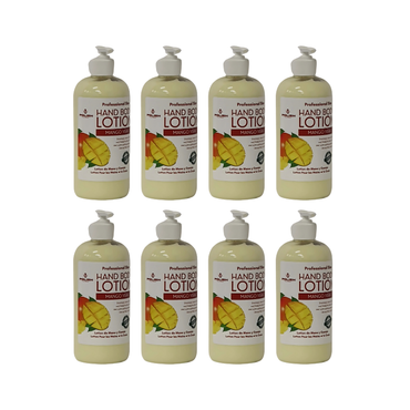 MPOLISH Hand & Body Cream – Mango Vera - Pack 8 x 16oz/473ml