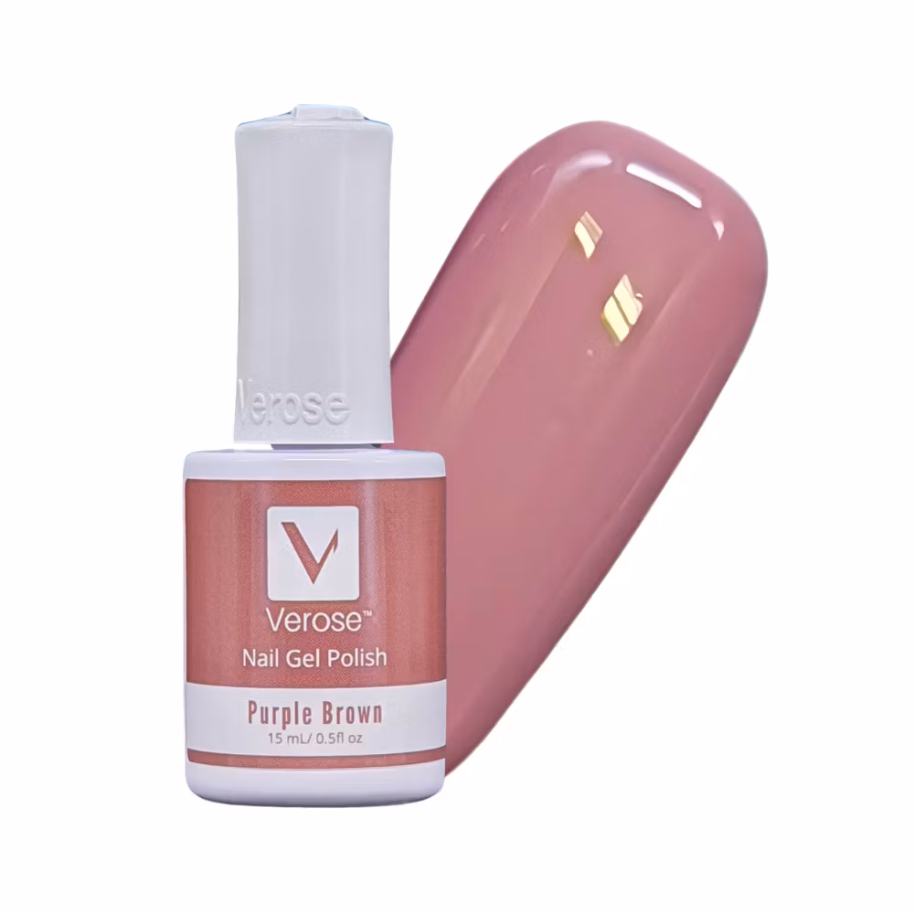 V54 - Verose Gel Polish - Purple Brown