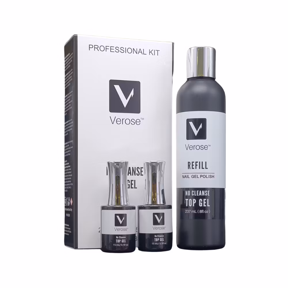 Verose No-wipe Top Gel - Professional Refill Kit