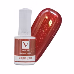 V90 - Verose Gel Polish - Glimmering red