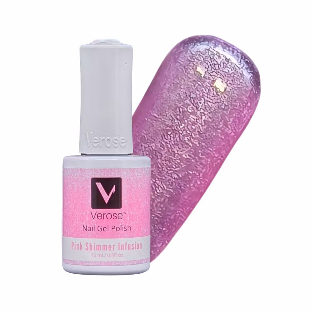 V103 - Verose Gel Polish - Pink Shimmer Infusion