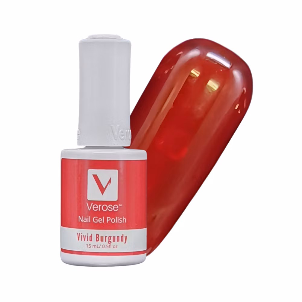 V154 - Verose Gel Polish - Vivid Burgundy