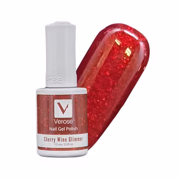 V170 - Verose Gel Polish - Cherry Wine Glimmer