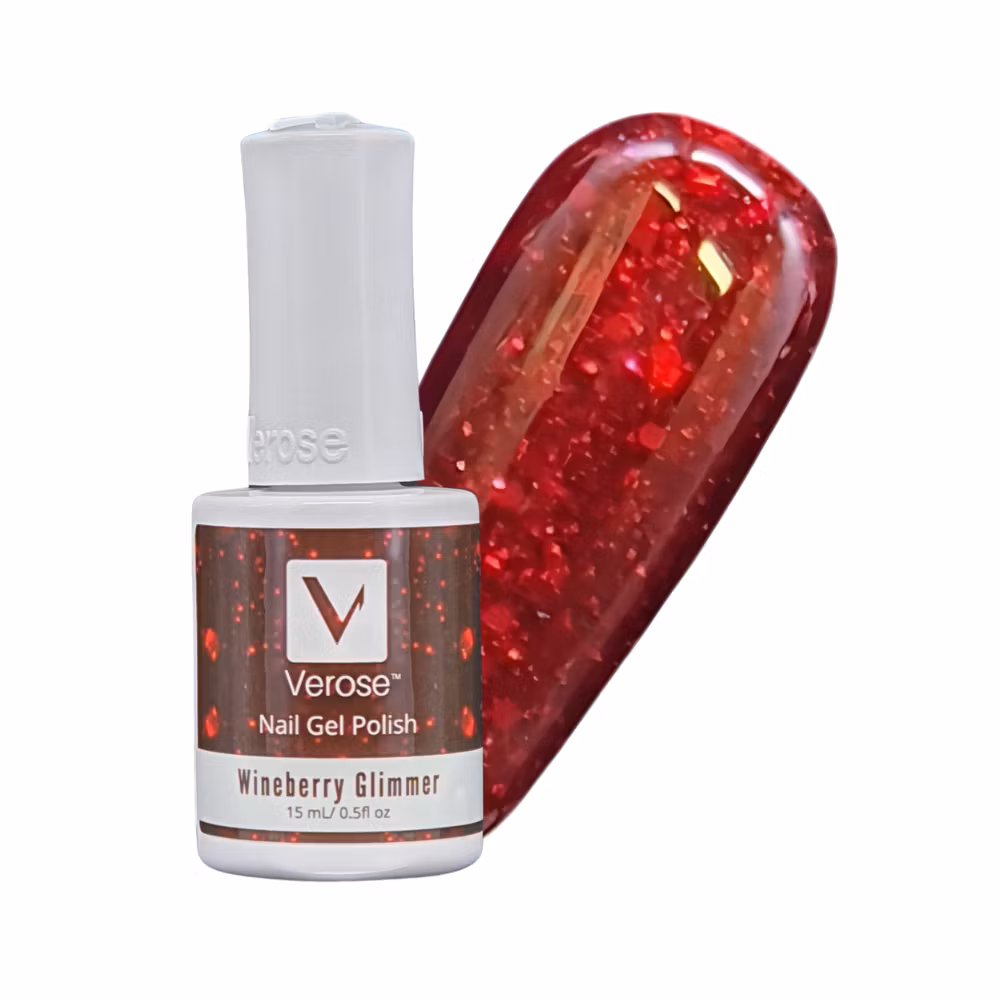 V172 - Verose Gel Polish - Wineberry Glimmer