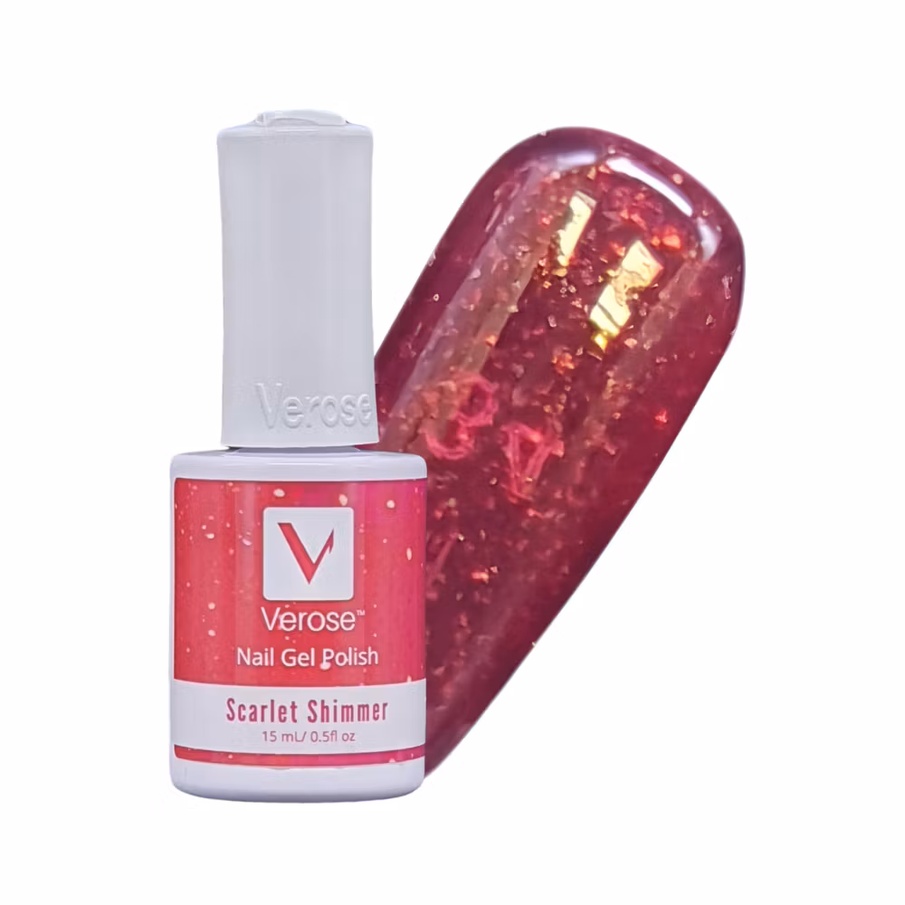 V214 - Verose Gel Polish - Scarlet Shimmer