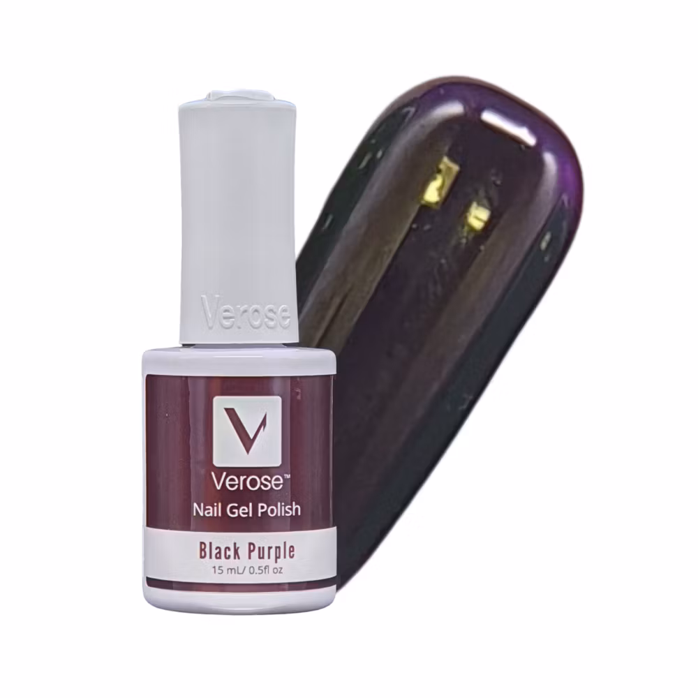 V348 - Verose Gel Polish -  Black purple