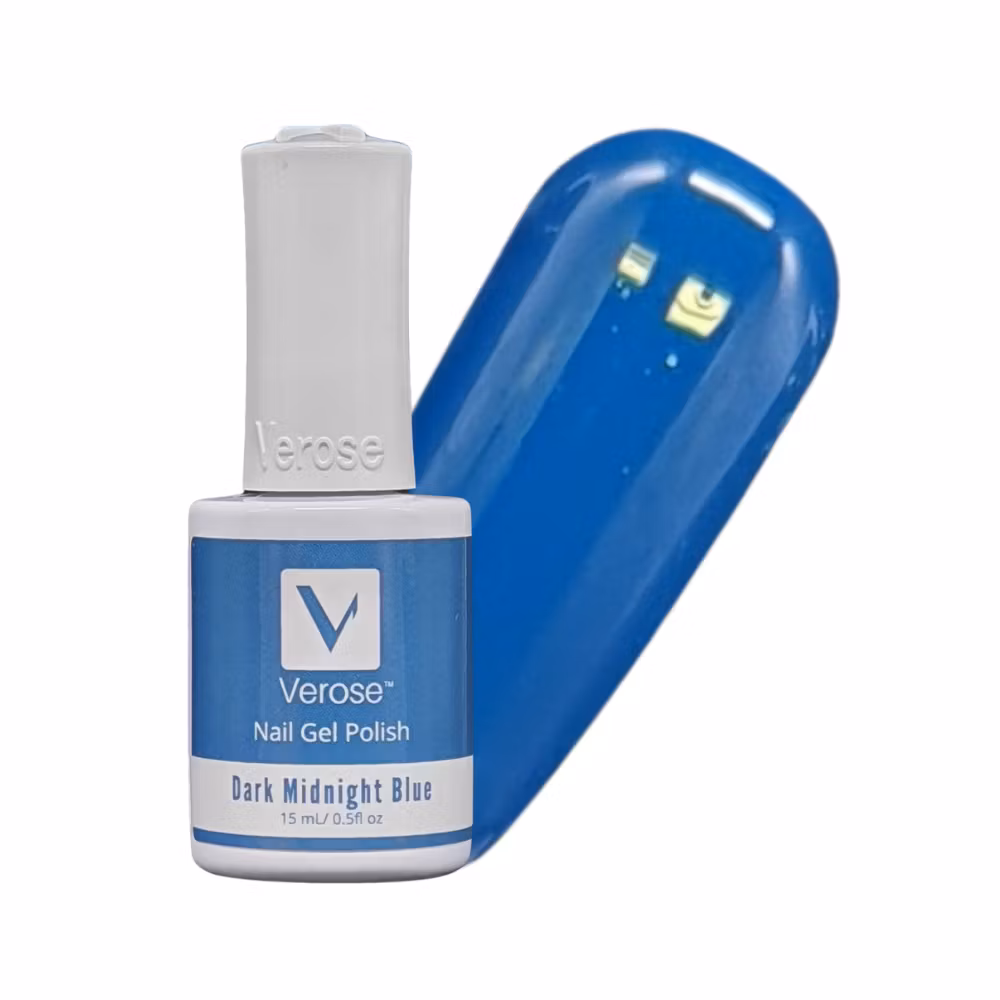 V386 - Verose Gel Polish - Dark Midnight Blue