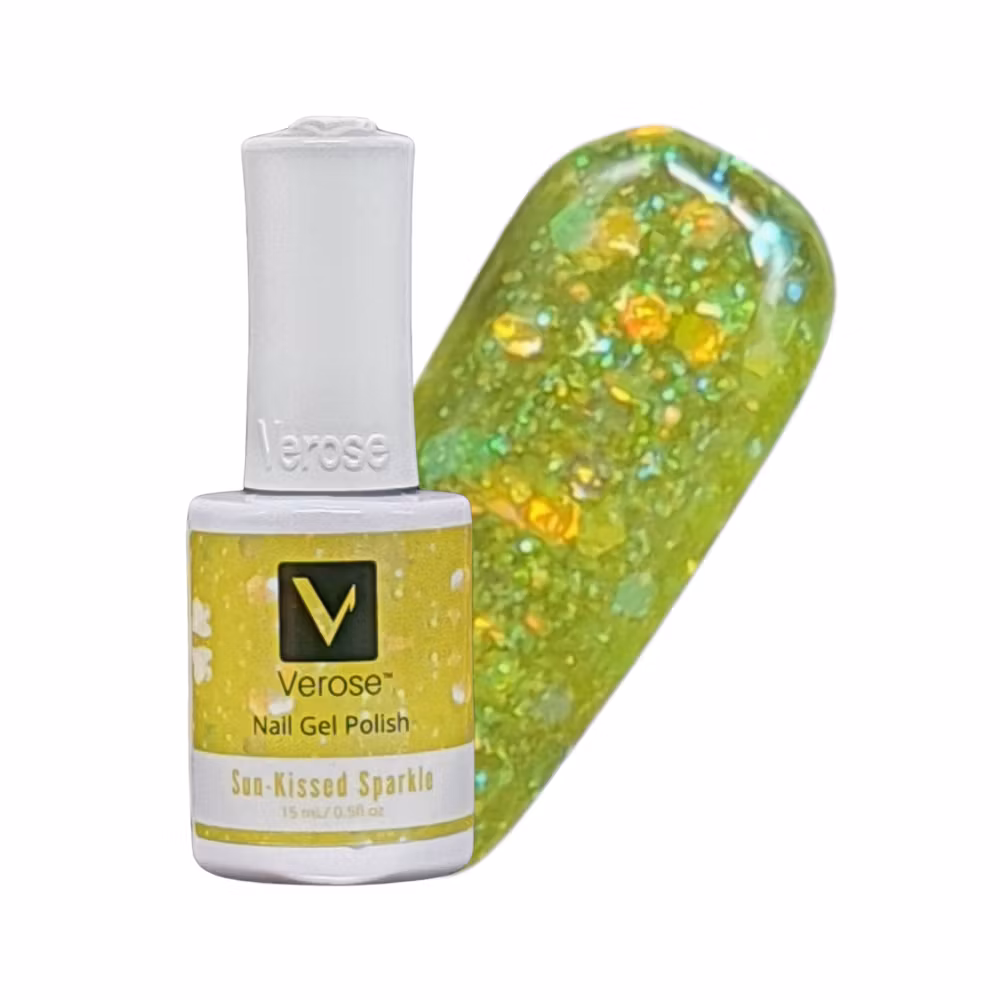 V437 - Verose Gel Polish - Sun-Kissed Sparkle