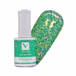 V438 - Verose Gel Polish - Glittering Green
