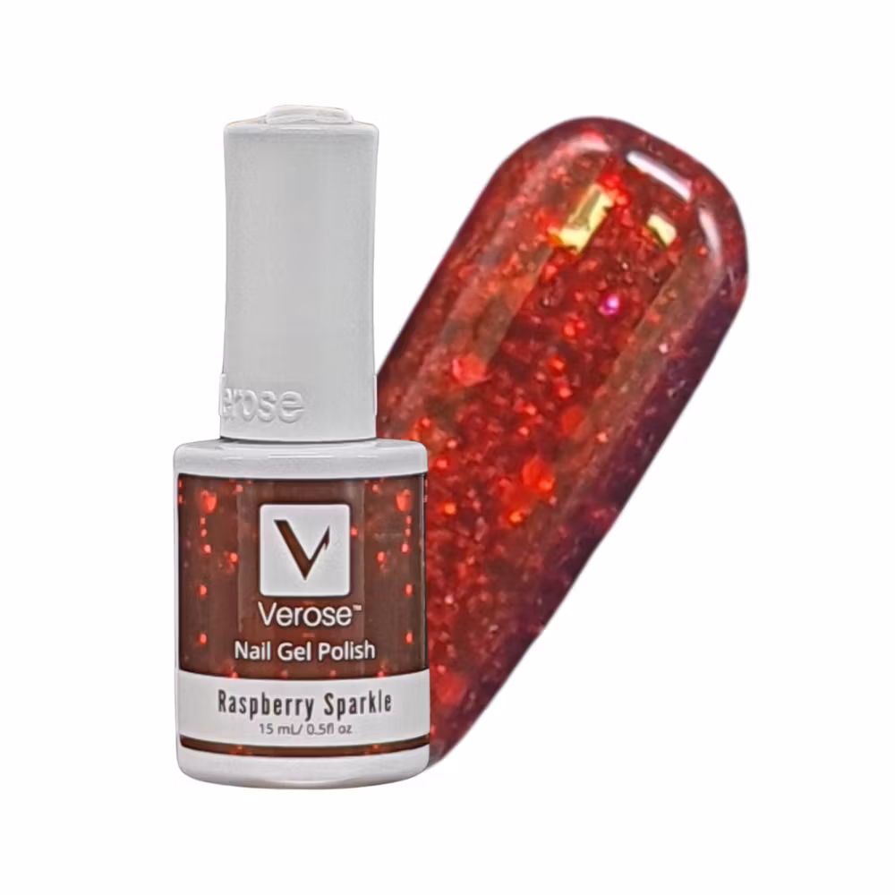V444 - Verose Gel Polish - Raspberry Sparkle