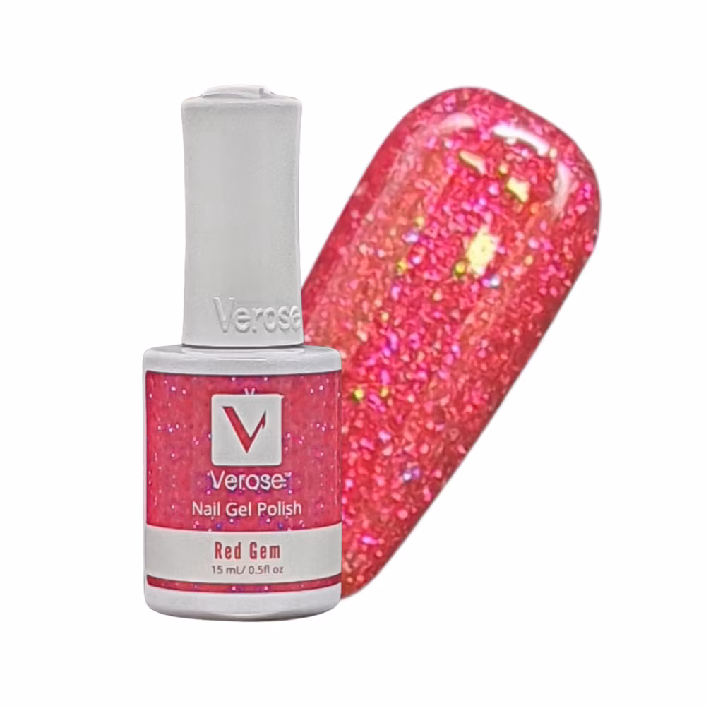 V450 - Verose Gel Polish - Red gem