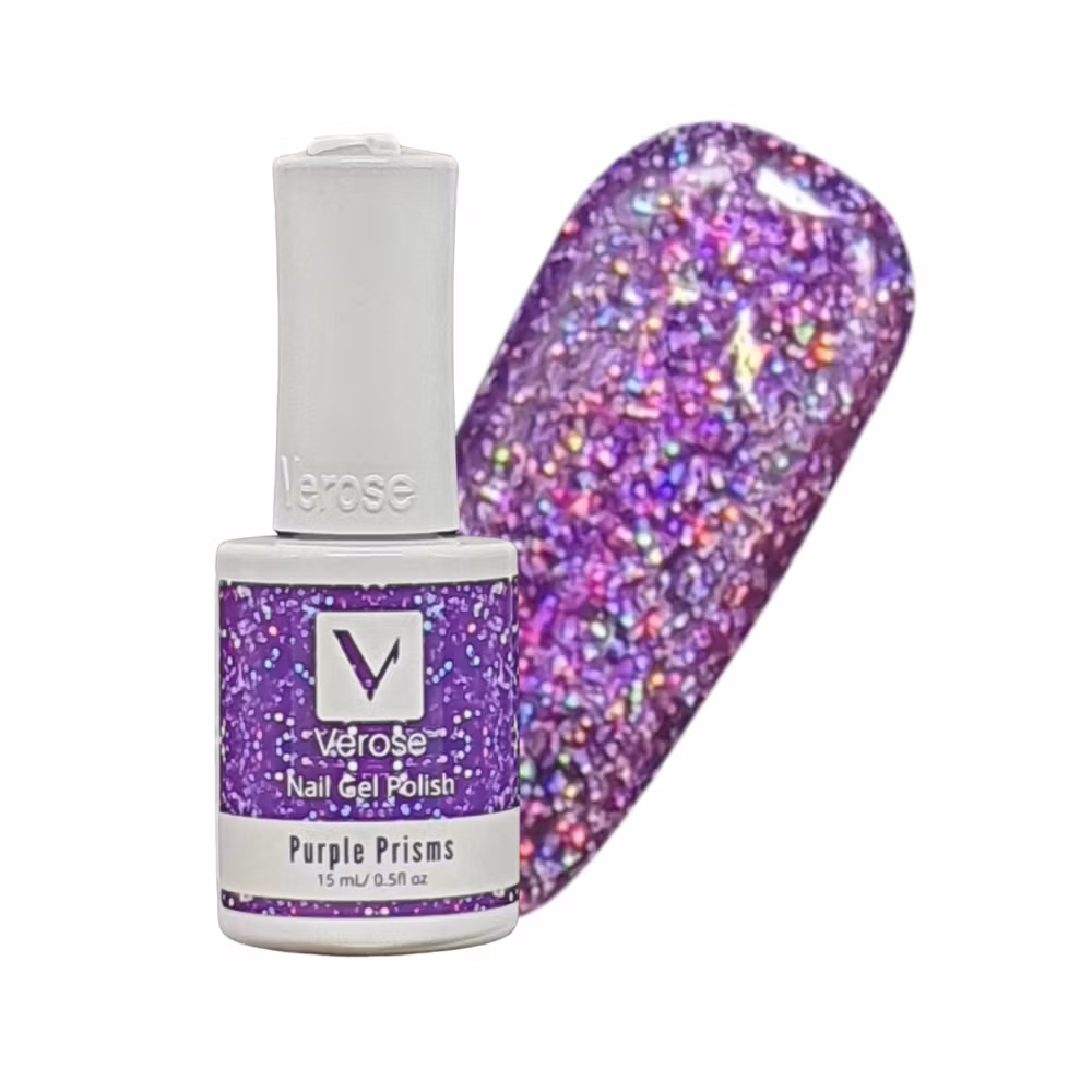 V451 - Verose Gel Polish - Purple Prisms