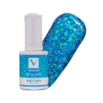 V460 - Verose Gel Polish - Magenta Sparkle