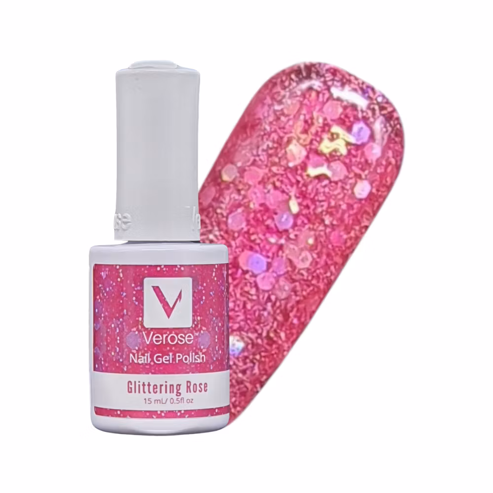 V464 - Verose Gel Polish - Glittering Rose