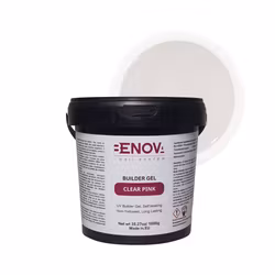 BENOVA Builder Gel - CLEAR PINK 1000g