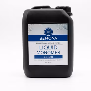 Benova Acrylic Liquid - CLEAR 64 oz (1.89L)