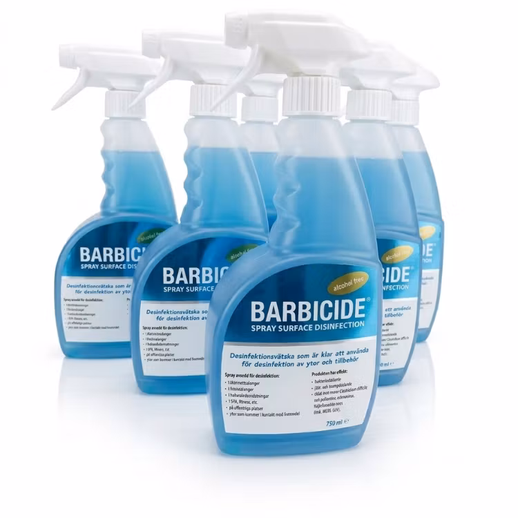Barbicide Spray Surfaces Disinfection 750ml - PACK 6pcs