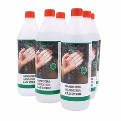 Hand Disinfection 1000ml - PACK 6pcs