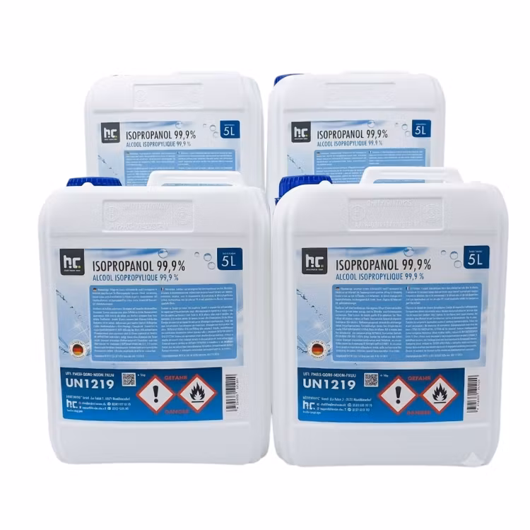 Isopropanol (IPA) 99,9% 5 Liter- BOX 4pcs