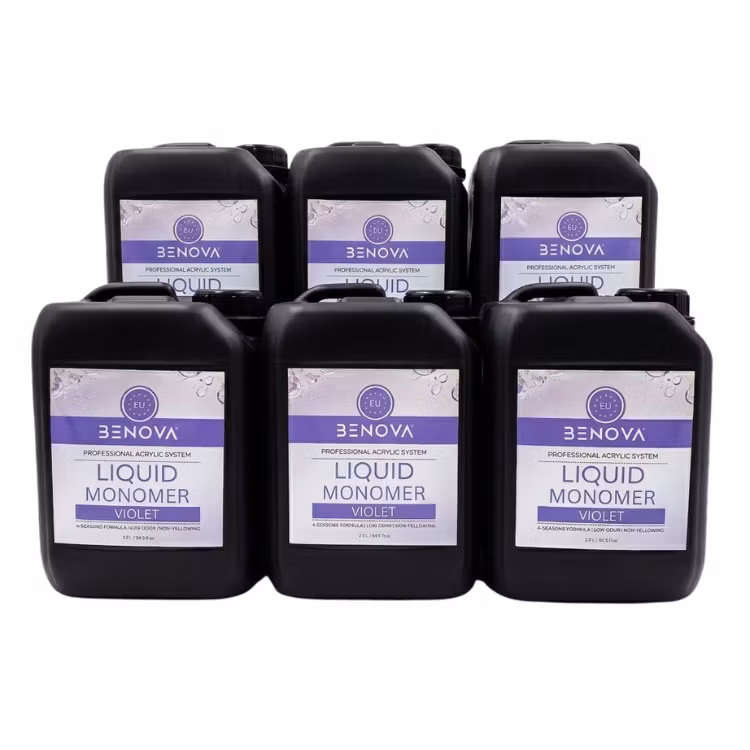 Benova Acrylic Liquid VIOLET 84.5 oz (2.5L) - PACK 6pcs