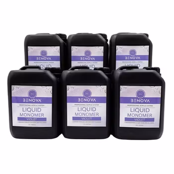 Benova Acrylic Liquid VIOLET 84.5 oz (2.5L) - PACK 6pcs