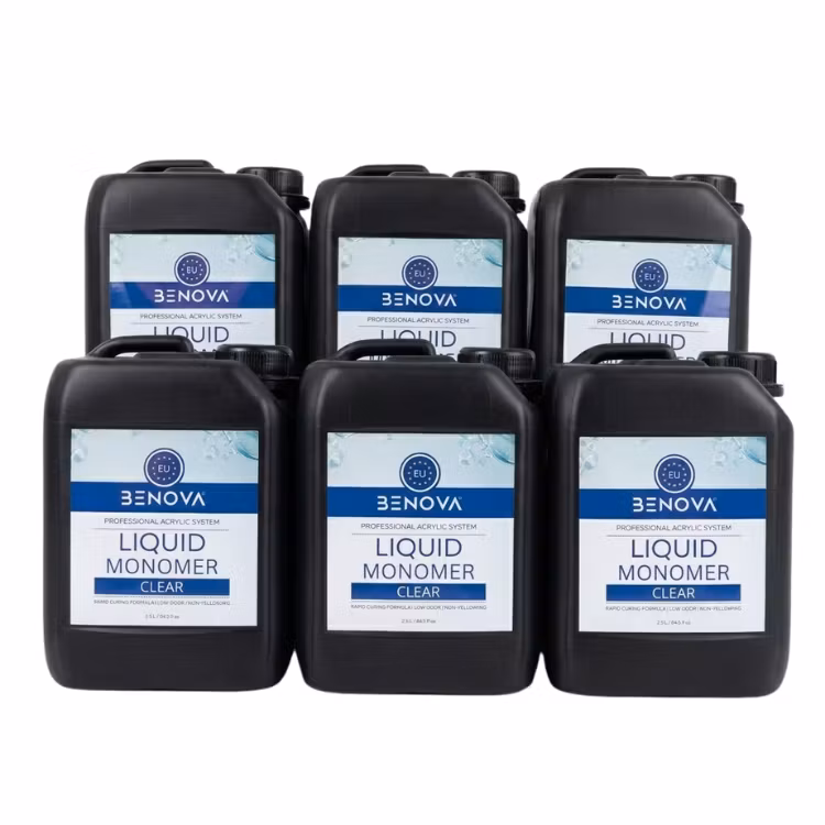 Benova Acrylic Liquid CLEAR 84.5 oz (2.5L) - PACK 6pcs