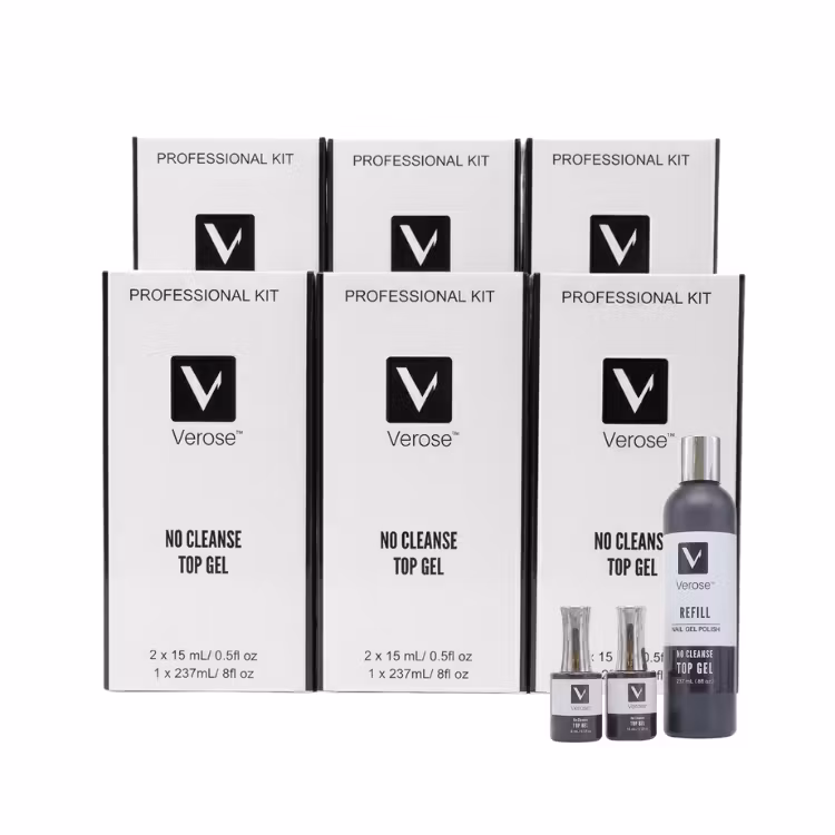 Verose No-wipe Top Gel - Professional Refill Kit PACK 6pcs