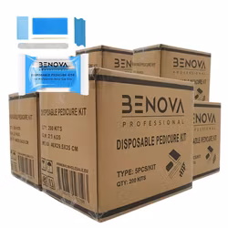 Disposable Pedikit Pedicure Set 5 parts (Box 200 sets) - PACK 6 boxes
