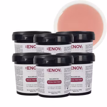 BENOVA Builder Gel - SPECIAL PINK THICK 1000g PACK 6 PCS