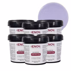 BENOVA Builder Gel - CLEAR VIOLET THICK 1000g PACK 6pcs