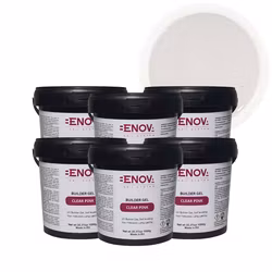 BENOVA Builder Gel - CLEAR PINK 1000g PACK 6pcs