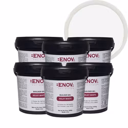BENOVA Builder Gel - MILKY WHITE 1000g PACK 6pcs