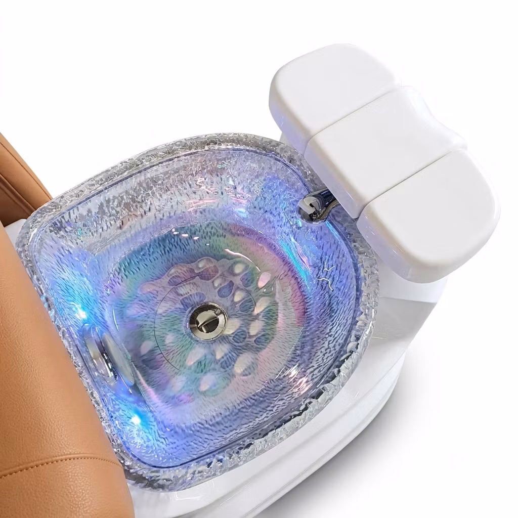 Spa Pedicure Chair PRESTIGE DELUXE - CAPPUCHINO