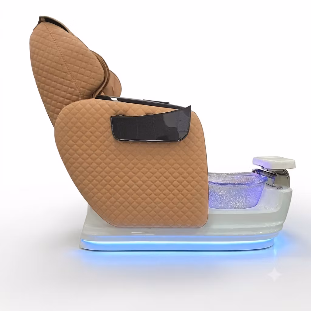Spa Pedicure Chair PRESTIGE DELUXE - CAPPUCHINO