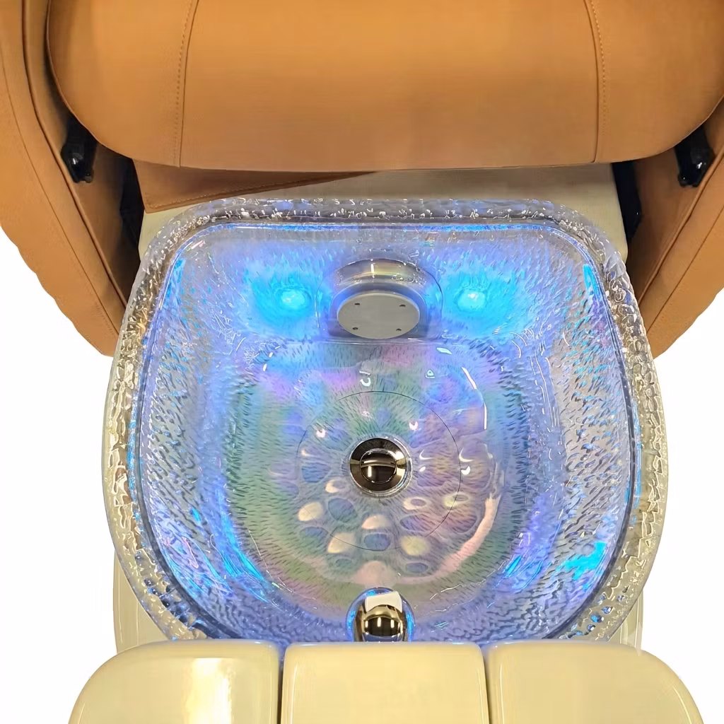 Spa Pedicure Chair PRESTIGE DELUXE - CAPPUCHINO
