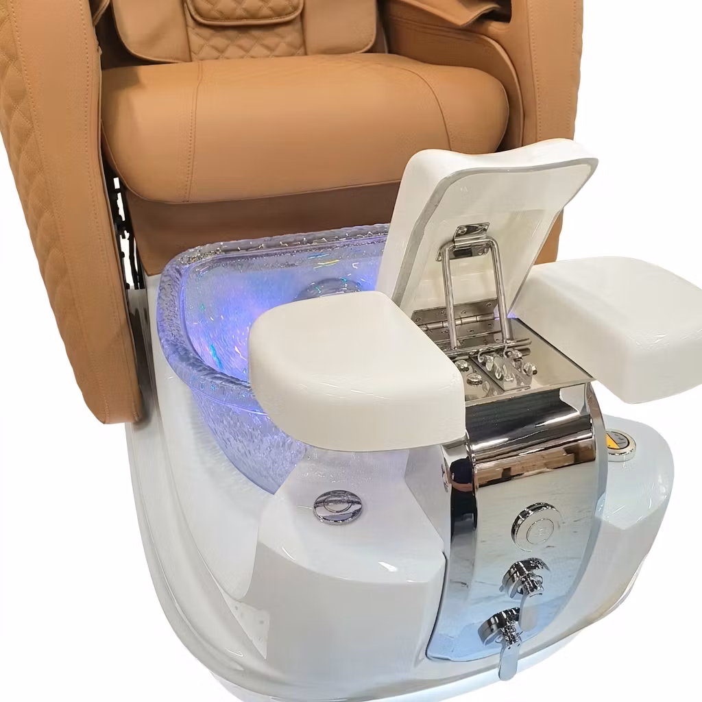 Spa Pedicure Chair PRESTIGE DELUXE - CAPPUCHINO