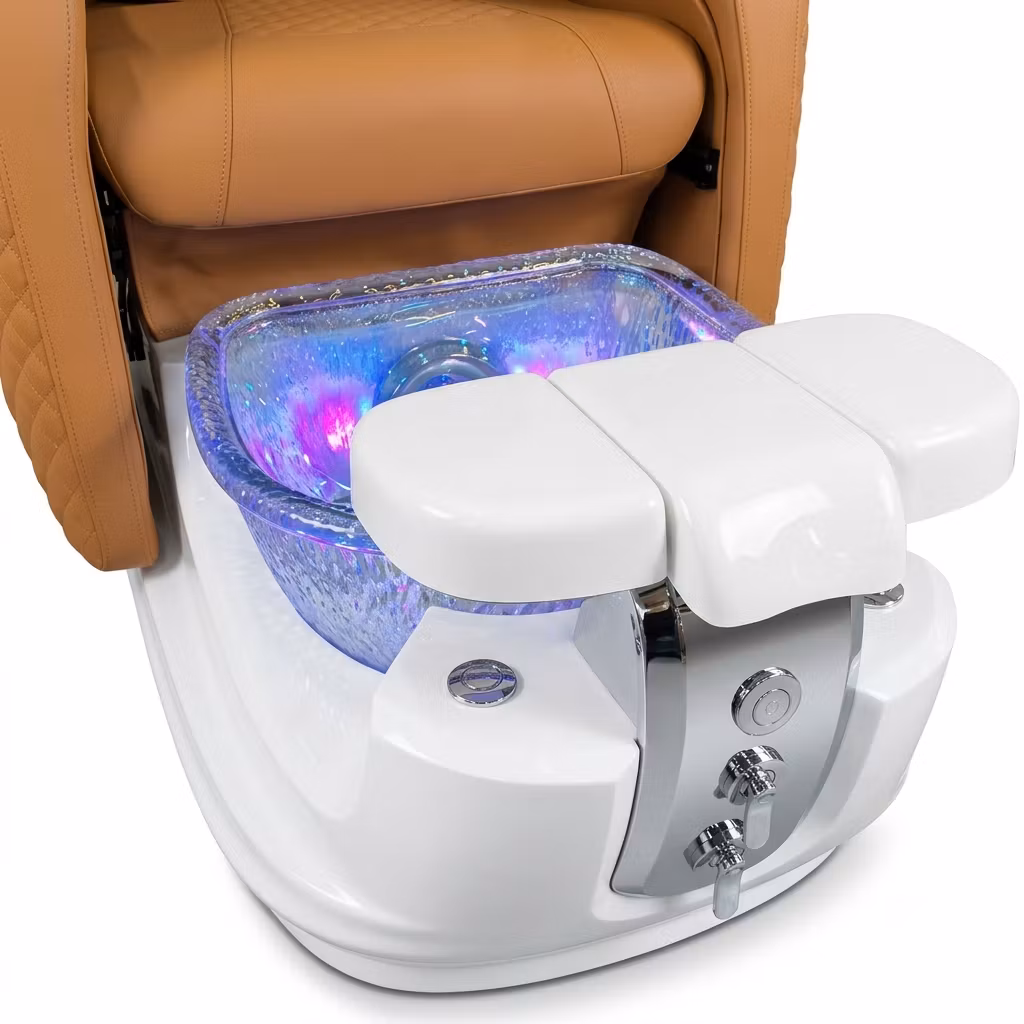 Spa Pedicure Chair PRESTIGE DELUXE - CAPPUCHINO