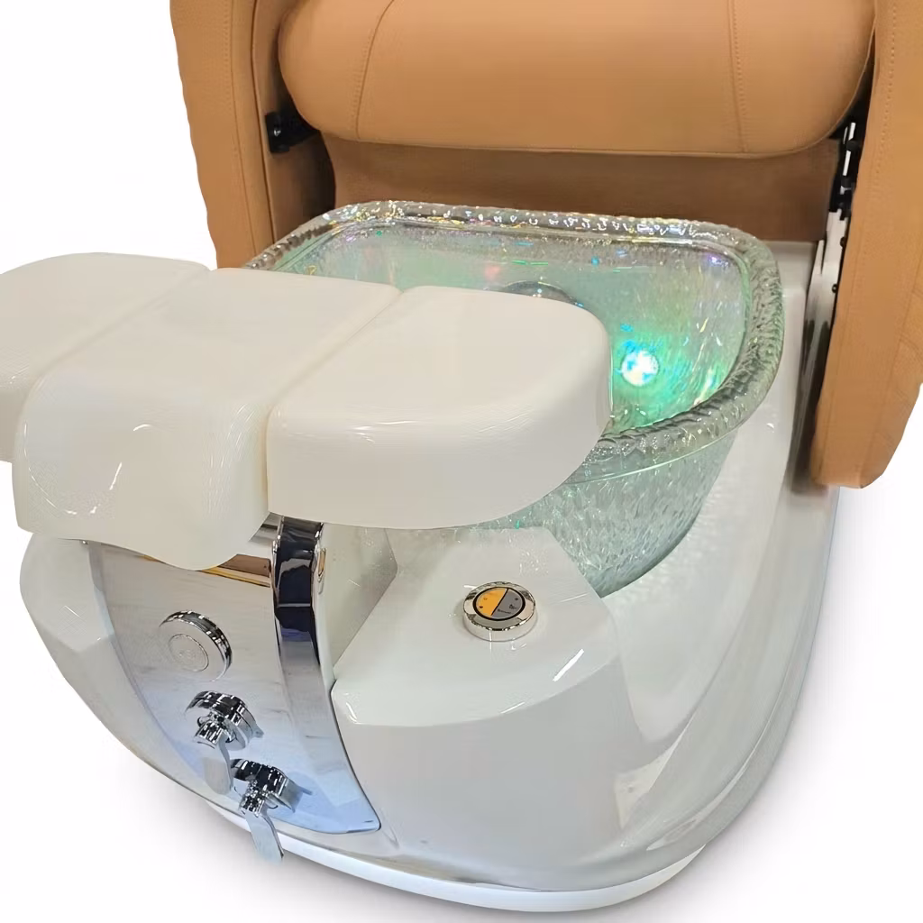 Spa Pedicure Chair PRESTIGE DELUXE - CAPPUCHINO