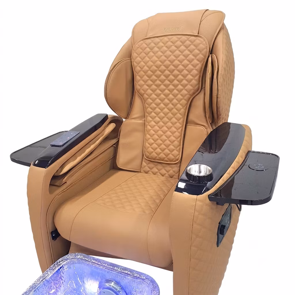 Spa Pedicure Chair PRESTIGE DELUXE - CAPPUCHINO